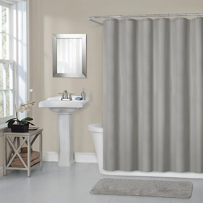 Waterproof Fabric Shower Curtain Liner, Titan Peva Clear Shower Curtain Liner