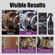 Kieccall Rim Cleaning Agent Wheel Polishing Liquid Heavy Duty Rust Remover Multipurpose Solution for Automobile Tire Outer Ring Daily Decontamination Care Gift