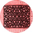 thumbnail image 1 of Ahgly Company Indoor Round Persian Red Traditional Area Rugs, 3' Round, 1 of 4