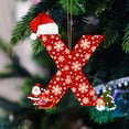 thumbnail image 1 of 26 Letters Christmas Tree Decoration Pendant Christmas Tree Ornaments Personalized DIY Christmas Ornaments Christmas Decoration Xmas Tree Hanging Decor Feature, 1 of 5