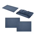thumbnail image 3 of de funda nórdica para cama Queen 2 nórdicas ajustables 152x203cm y platos 228x259cm + 2 de almohada Azul BLESIY Sábanas ajustables de lujo, 3 of 8