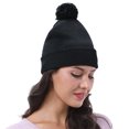 thumbnail image 2 of KC Caps Pom Pom Toque Beanie, 2 of 5