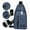 Blue, variant on Sling Backpack, Multipurpose Crossbody Shoulder Bag Travel Hiking Daypack,Chest Bag Daypack,Crossbody Sling Backpack for Travel Hiking Chest Bag Daypack