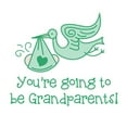 thumbnail image 2 of CafePress - Going To Be Grandparents Flask - Stainless Steel Flask, 6oz Drinking Flask, 2 of 2