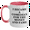 White/Pink, variant on Comedian's Funny Quote Two Tone Coffee Mugs for Comedian Lovers, Gifts from Friends for Comedian's Success, Mother's Day Unique Gifts