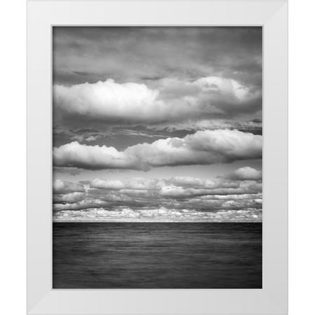 Collins, Ann 12x14 White Modern Wood Framed Museum Art Print Titled - USA-Michigan-Mackinac Island Lake Huron