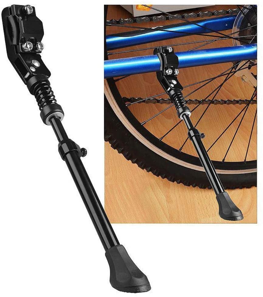 Mountain Bike Kickstand Bicycle Adjustable Aluminium Bikes Kick Stand 24 to 29" 