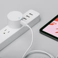 thumbnail image 2 of Onn Fast Charge Type A USB-C Wall Charger with 20W Power Delivery, Compatible for Power Delivery-Enabled Samsung, Sony, LG, iPhone & iPad Models, White, 2 of 4