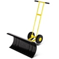 thumbnail image 1 of Pelle à Neige Robuste de 29 Ou 36 Pouces avec Poignée Ergonomique Réglable, Lame Multi-Angle, Construction en Acier, pour Allée Trottoir, Bleu Jaune Noir, 1 of 8