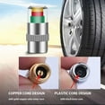 thumbnail image 6 of LmnLft 4-Pack Tire Pressure Monitor Valves - Universal Sensors for Car Auto Wheels, Rubber Sealed Caps with Anti-Corrosion Brass Core, 6 of 9