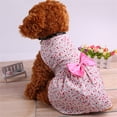 thumbnail image 3 of Greeniant Ropa para mascotas Vestidos Ropa para mascotas Faldas de moda Disfraces coloridos y transpirables Suministros de fiesta para primavera verano Ropa para mascotas Rosa L Greeniant PT000681-09, 3 of 6
