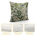thumbnail image 4 of JEUXUS Green Plant Pillow Covers Green Botanical Fern Leaf Decorative Pillow Cases Spring Summer Vintage Floral Throw Pillows Farmhouse Home Decor for Living Room Couch Outdoor, 4 of 5