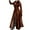 Brown, variant on BEFOKA Winter Warm Thicken Outwear Coat Women's Fashion Sexy Autumn And Winter Solid Long Leather Coat Imitation Leather Windbreaker Coat