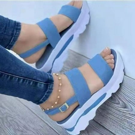 Women Sandals Lightweight Wedges Shoes for Women Summer Sandals Platform Shoes With Heels Sandalias Mujer Casual Summer Shoes