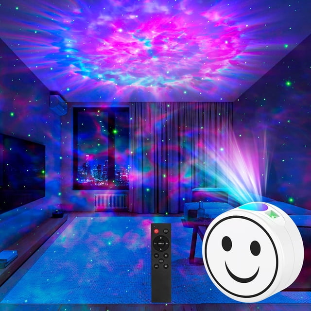 Star Projector Incamity Galaxy Light con temporizador remoto de 17 modos