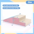 thumbnail image 2 of Laicejoy 2-Piece Step and Slide Climber for Infants and Toddlers, Toddler Soft Play Set for Crawling and Climbing, Baby Soft Foam Structure Blocks for Indoor Active Play, 2 of 8