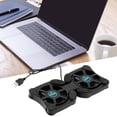 thumbnail image 4 of SPRING PARK Ventilateur USB Portable Pliable en Forme de Pieuvre pour Ordinateur Portable, Base de Refroidissement, 4 of 7