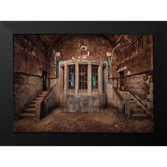 Haker, Matthias 14x11 Black Modern Framed Museum Art Print Titled - Steps
