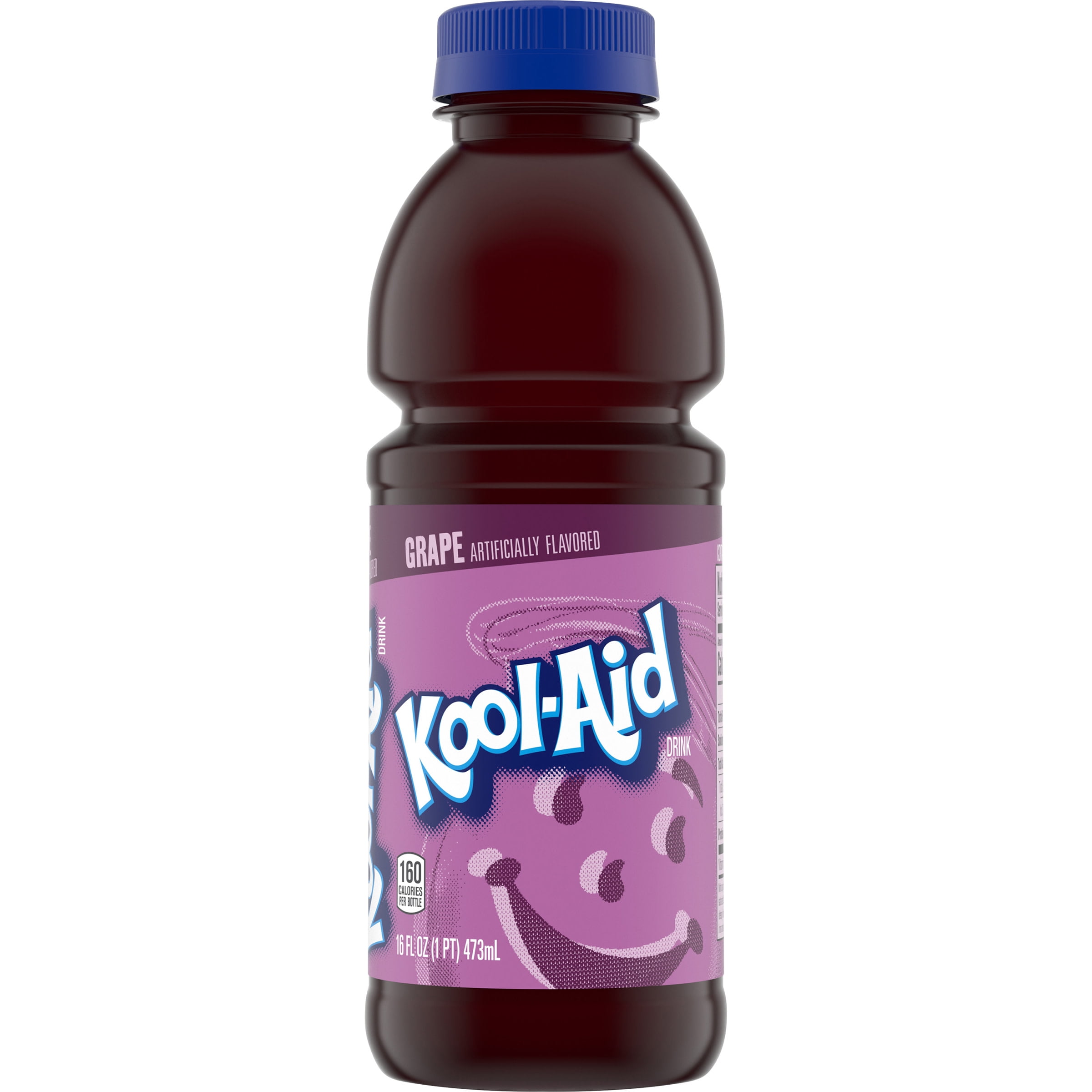 KoolAid Grape ReadytoDrink Soft Drink, Caffeine Free, 16 fl oz