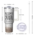 thumbnail image 2 of Gift for Mom Birthday from Family - 40 Oz Stainless Steel Tumbler with Lid and Straw - Mothers Day Christmas Gift for Mom Wife - Mama Cup, 2 of 5