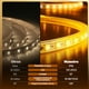 thumbnail image 4 of JWJ Manguera LED de Luz Cálida 50 m, IP65 120 LED/m 2835 con 2 Reguladores – manguera de luz led para exterior, tira led exterior, 4 of 8