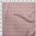thumbnail image 3 of oneOone Silk Tabby Fabric Chevron Ikat Print Fabric By Yard 42 Inch Wide, 3 of 4