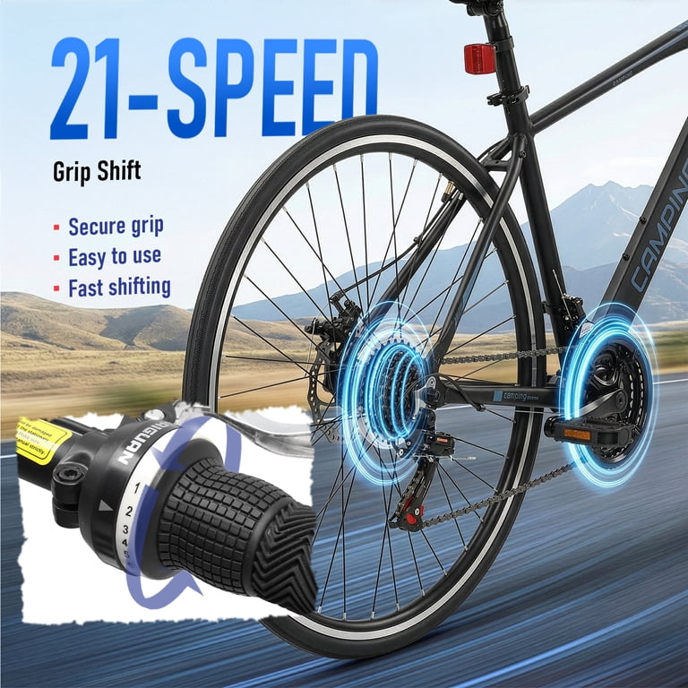 T*I様 WATER COOLED 9'6ft KYM THONMPSON ロン Ktaxon, Road Bike, 700C, 21 Speed, Dual Disc Brakes - Walmart.com