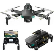 Rrone Pro Obstacle Avoidance 4-Axis Gimbal GPS Drone with 6K EIS Camera for Adults Beginner Professional Foldable FPV RC Quadcopter with Brushless Motor, Auto Return Home, Selfie with Carrycase
