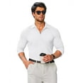 thumbnail image 5 of COOFANDY Button Down Shirt Men Stretch Long Sleeve Dress Shirts Wrinkle Free Business Casual Shirt for Men Formal Shirts, 5 of 7