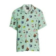 thumbnail image 4 of Hello Kitty + My Hero Academia Men's & Big Men's Woven Shirt, Sizes S-3XL, 4 of 5