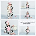thumbnail image 5 of WIBACKER 0-3T Unisex Baby Animal Costume Winter Autumn Flannel Hooded Romper Christmas and Halloween Cow Cosplay Jumpsuit, 5 of 11