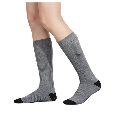 

TAIAOJING Socks Hiking Sport Hunting Outdoor Unisex And Electric Powered Socks Winter Camping Women Heated Rechargeable Men Comfortable Socks Battery Warm Socks Casual Socks