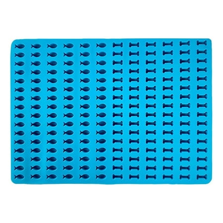 

FNZEFAM Multi-purpose Silicone Mat Fish Shapes Mat Baking Mat Dog Biscuits