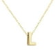 thumbnail image 2 of Collar para mujer, joyería para mujer, joyería de moda para mujer, regalo para mujer, 26 letras en inglés, cadena con nombre, colgante, collares, joyería para mujer, 2 of 2