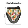 thumbnail image 3 of Pofeuu Hawaiian Pineapples And Hibiscus Flowers Print Thickened Mini Silicone Oven Mitts Heat Resistant, Rubber Oven Mitt Gloves, Finger Pinch Grips, Pot Holder, Silicone Potholder, 3 of 7