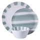 thumbnail image 5 of Juego de vajilla Gibson Home Cottage Stripes de melamina, 12 piezas, 5 of 5