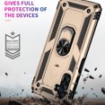 thumbnail image 6 of Designed for Samsung Galaxy A36 5G Case, Military Grade Protective Phone Case Cover with Enhanced Metal Ring Kickstand [Support Magnet Car Mount] Compatible with Samsung Galaxy A36 5G, Gold, 6 of 7