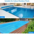 thumbnail image 3 of QinaQin 14mil Solar Pool Cover, Rectangle Solar Blanket for Pools in Multiple Sizes, 3 of 6