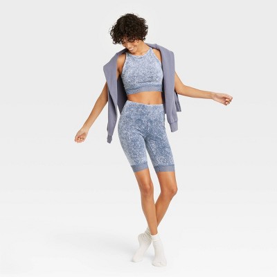 Women's Lace Trim Lounge Bike Shorts 