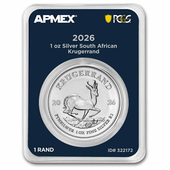 2026 South Africa 1 oz Silver Krugerrand (MD® Premier   PCGS FS)