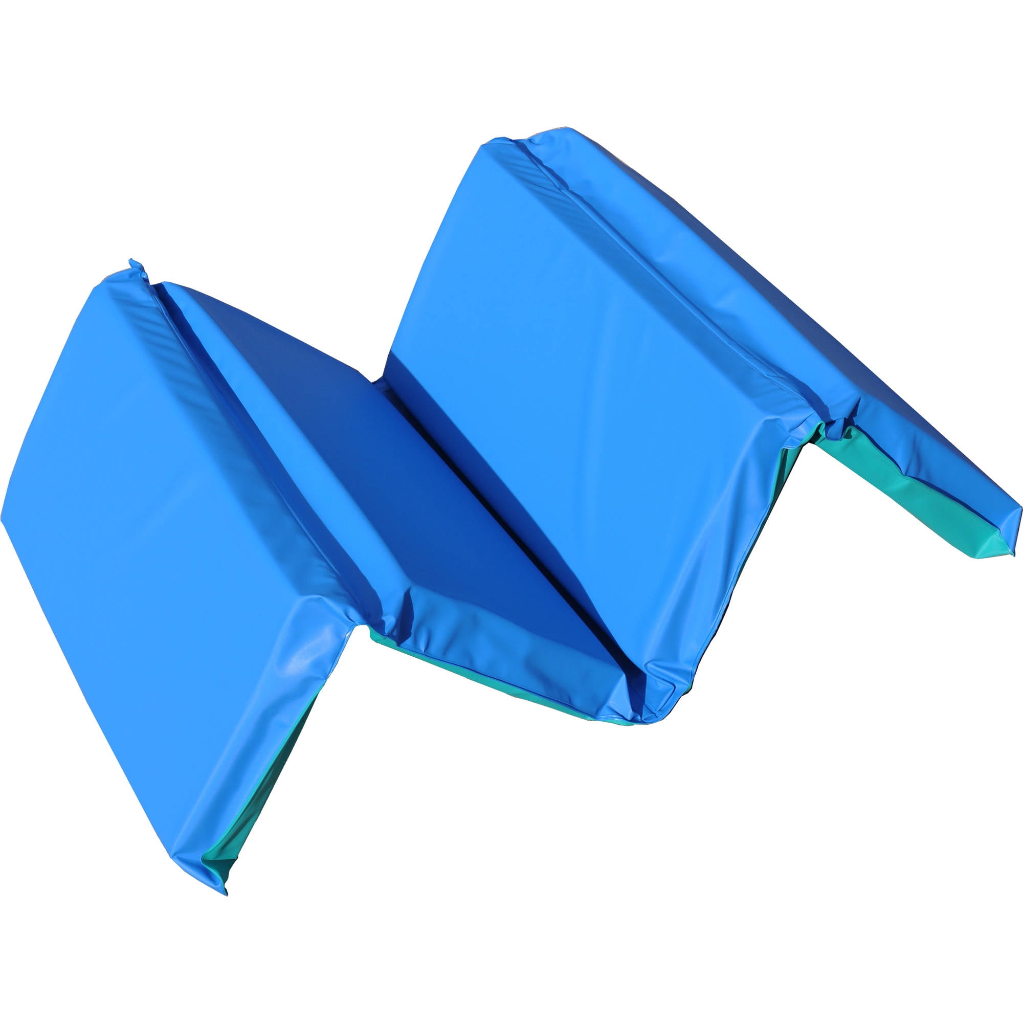 Peerless Plastics Blue Teal KinderMat 2" x 19" x 44" Walmart
