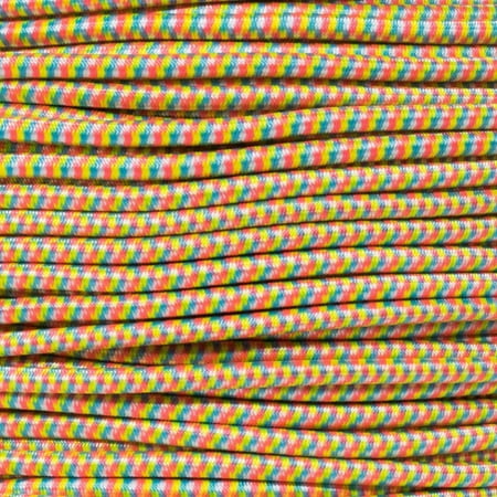 

Paracord Planet 3/16 inch Elastic Bungee Nylon Shock Cord Crafting Stretch String - Various Colors - 10 25 50 & 100 Foot Lengths Made in USA
