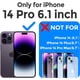 thumbnail image 2 of Funda transparente para iPhone 14 Pro, [Protección de grado] [No amarillea] Funda a prueba de golpes para Apple iPhone 14 Pro 2022 - Negro transparente, 2 of 8