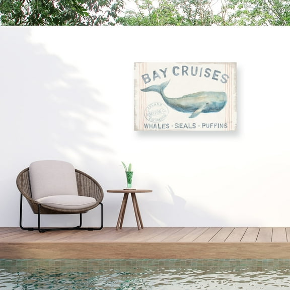 Danhui Nai 'Floursack Nautical I' Outdoor Canvas