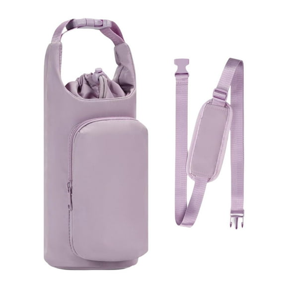 Funda para portabotellas de agua para exteriores, funda para portavasos, funda para portavasos Púrpura