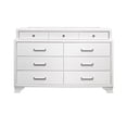 thumbnail image 2 of Global Furniture USA Jordyn Solid Wood 9-Drawer White Dresser, 2 of 5