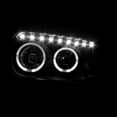 thumbnail image 5 of Spec-D Tuning Dual Halo Black Projector SMD LED Headlights Compatible with 2005-2007 Ford Escape, Left + Right Pair Headlamps Assembly, 5 of 7