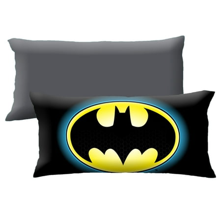 Batman Extra Large Body Pillow, Soft Plush Microfiber, 4-Feet Long