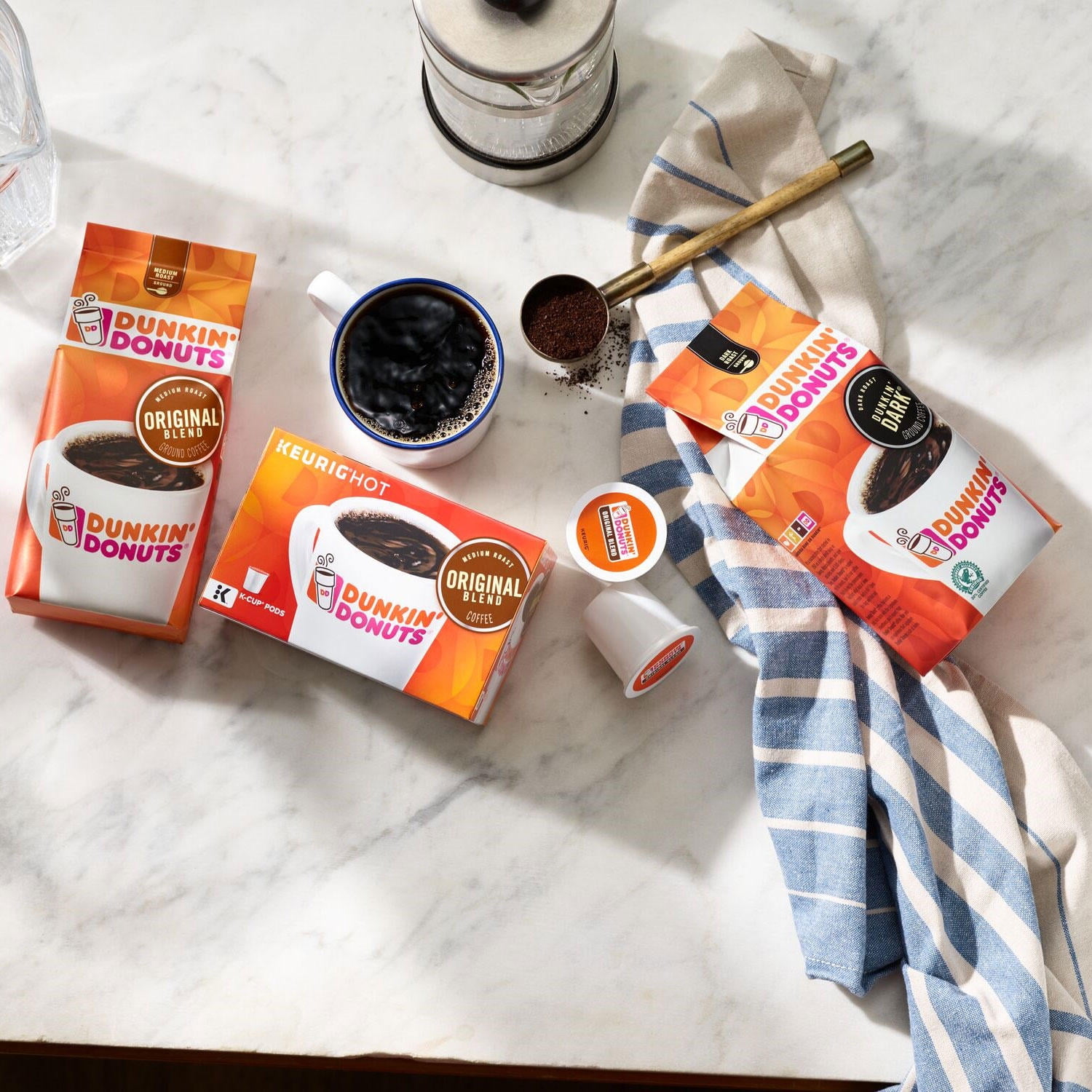 Dunkin' Donuts Original Blend Ground Coffee, Medium Roast (45 Oz.) by Dunkin Donuts