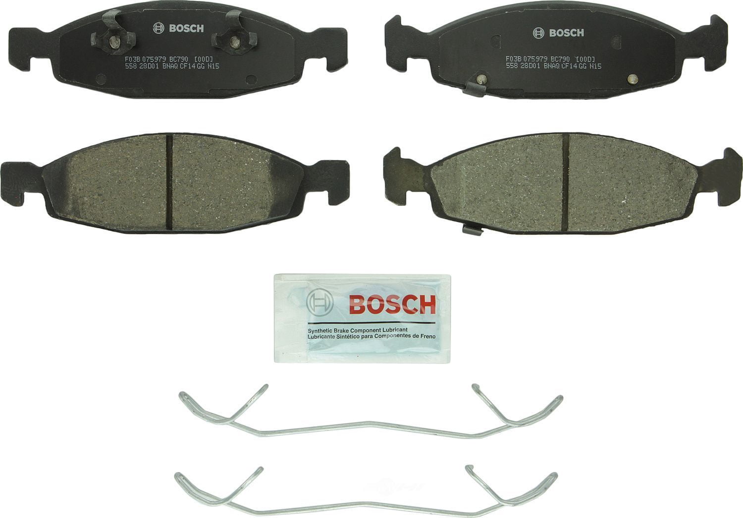 Bosch BC790 QuietCast Brake Pad Ceramic Brake Pads